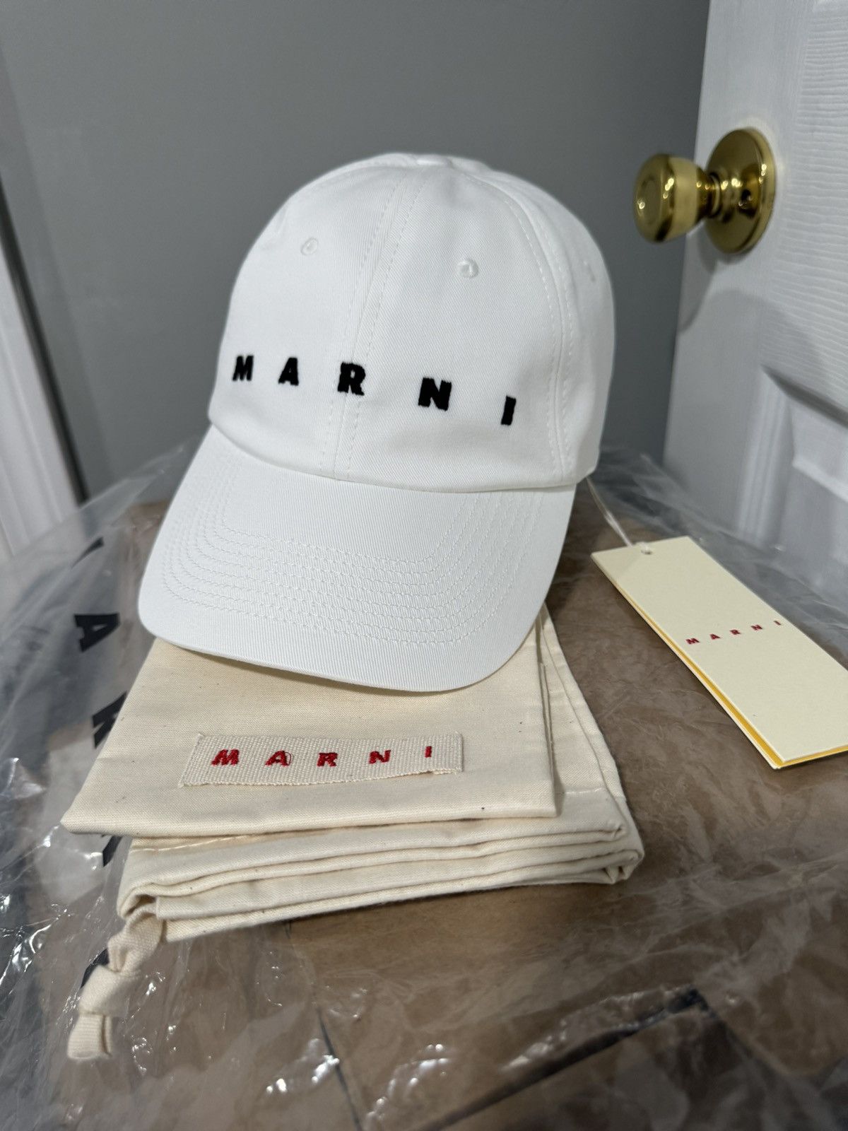 Marni Marni logo-embroidered baseball cap Size ONE SIZE - 1 Thumbnail