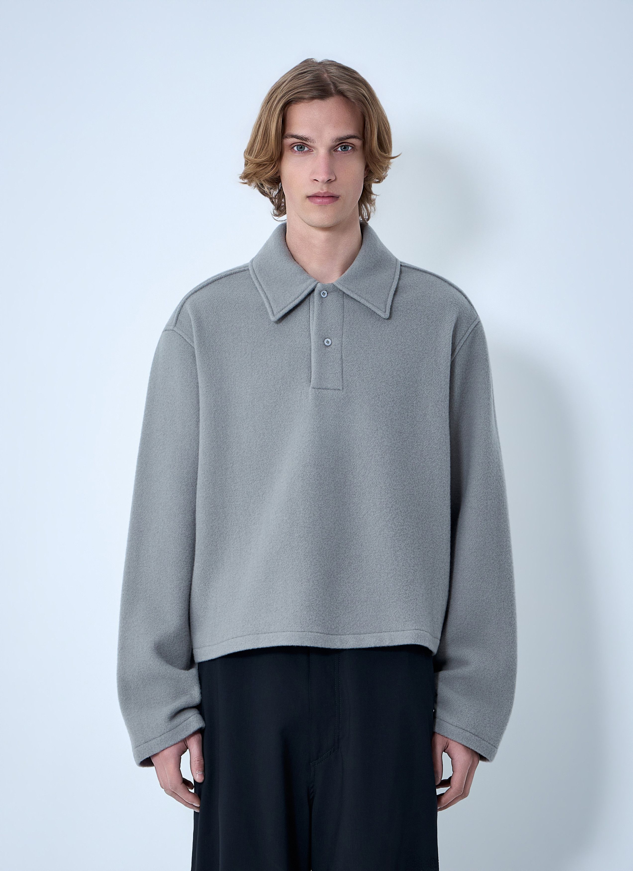 RIER Oversized Polo Knit Jumper Size US XL / EU 56 / 4 - 1 Thumbnail