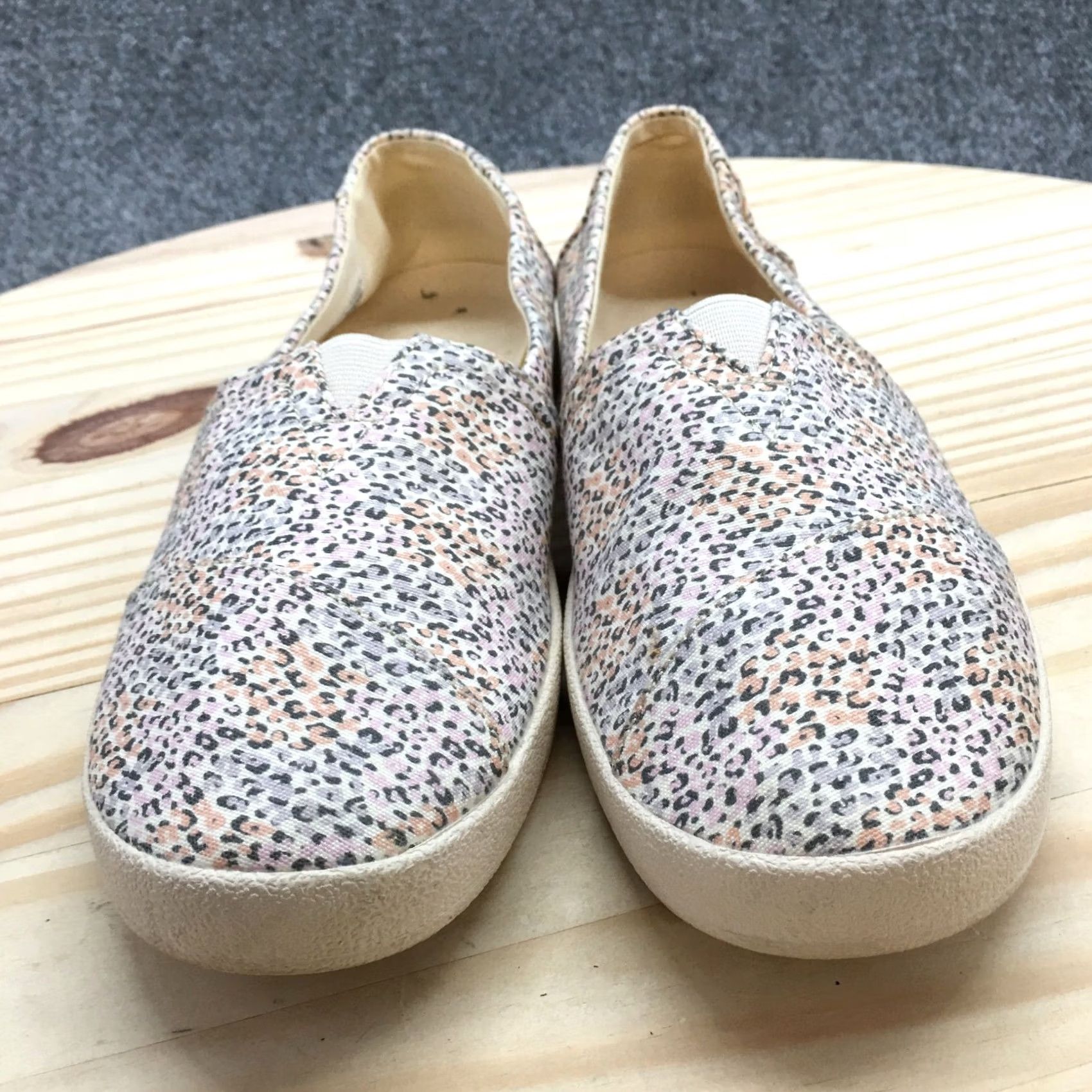 Toms TOMS Shoes Womens 7 Avalon Slip On Multicolor Comfort Casual Low Top Flat 10017945 Size M / US 6-8 / IT 42-44 - 4 Thumbnail