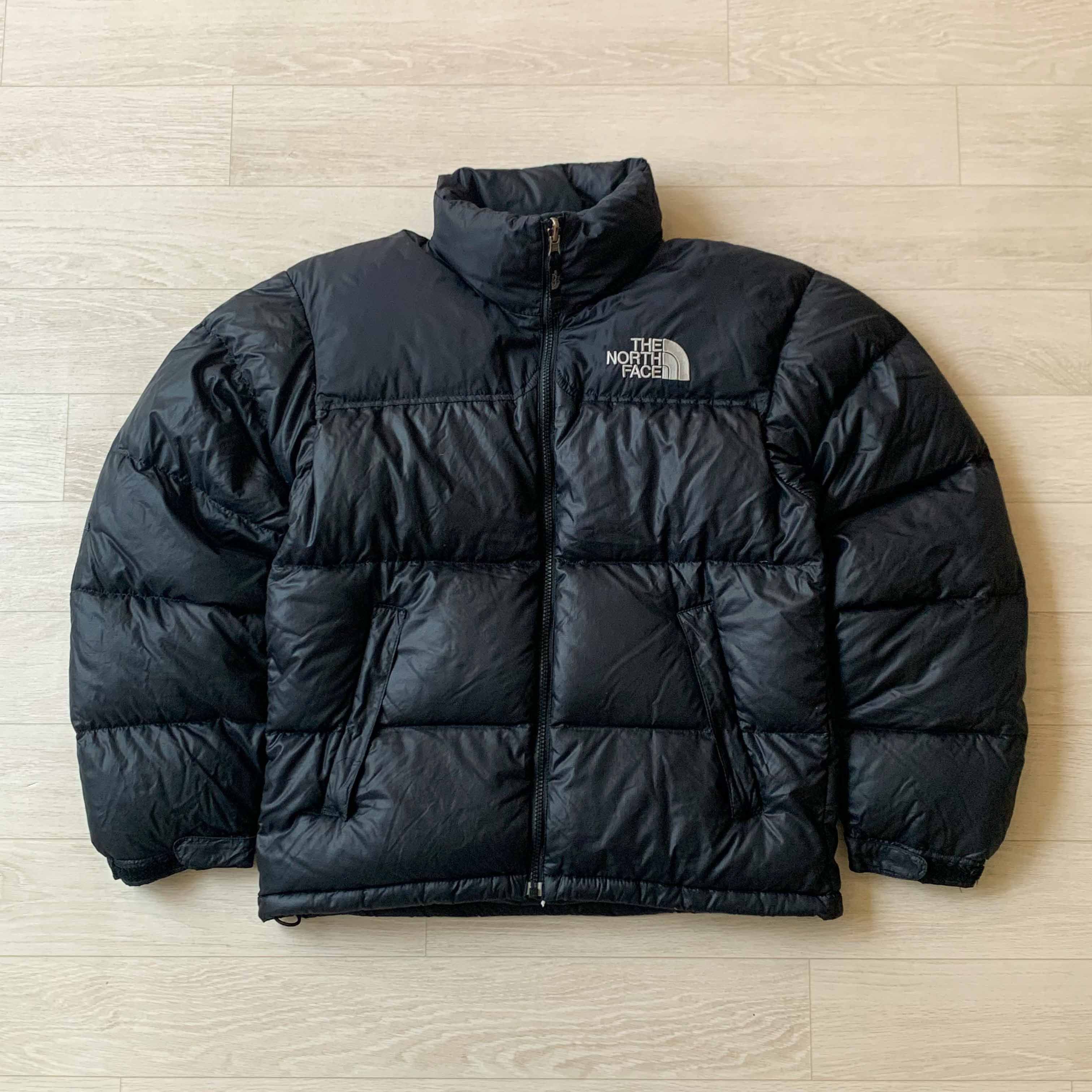 image of The North Face Nuptse 700 Puffer Jacket in Black, Men's (Size XS)