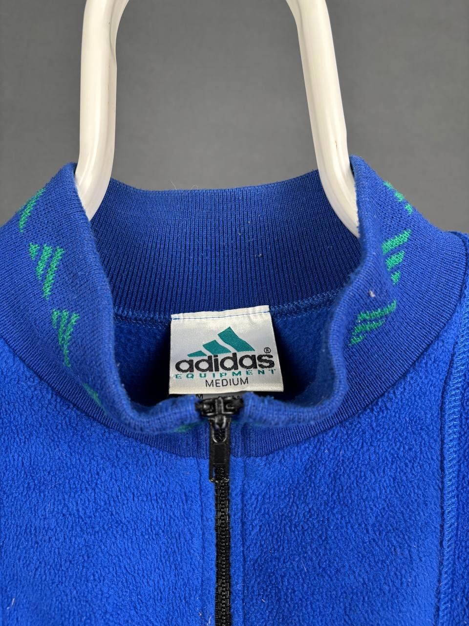 Adidas Adidas 90s Fleece Sweatshirt Size M Blue Vintage Size US M / EU 48-50 / 2 - 9 Thumbnail