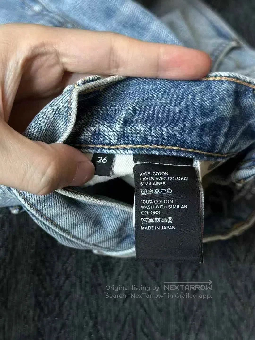 Celine CELINE Washed Cut Jeans| Size 26" / US 2 / IT 38 - 4 Thumbnail