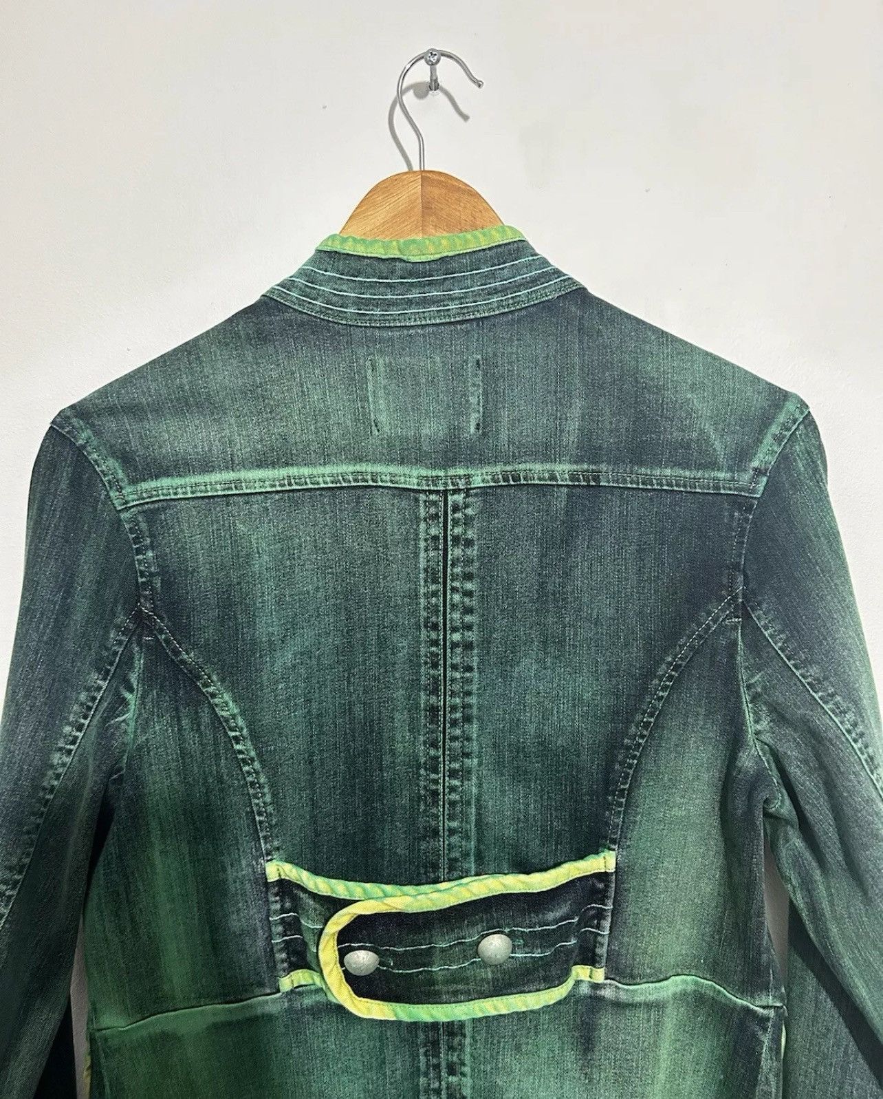 Other Beatrice Von Tresckow Jacket Size 12 Green Embroidered Size M / US 6-8 / IT 42-44 - 10 Thumbnail