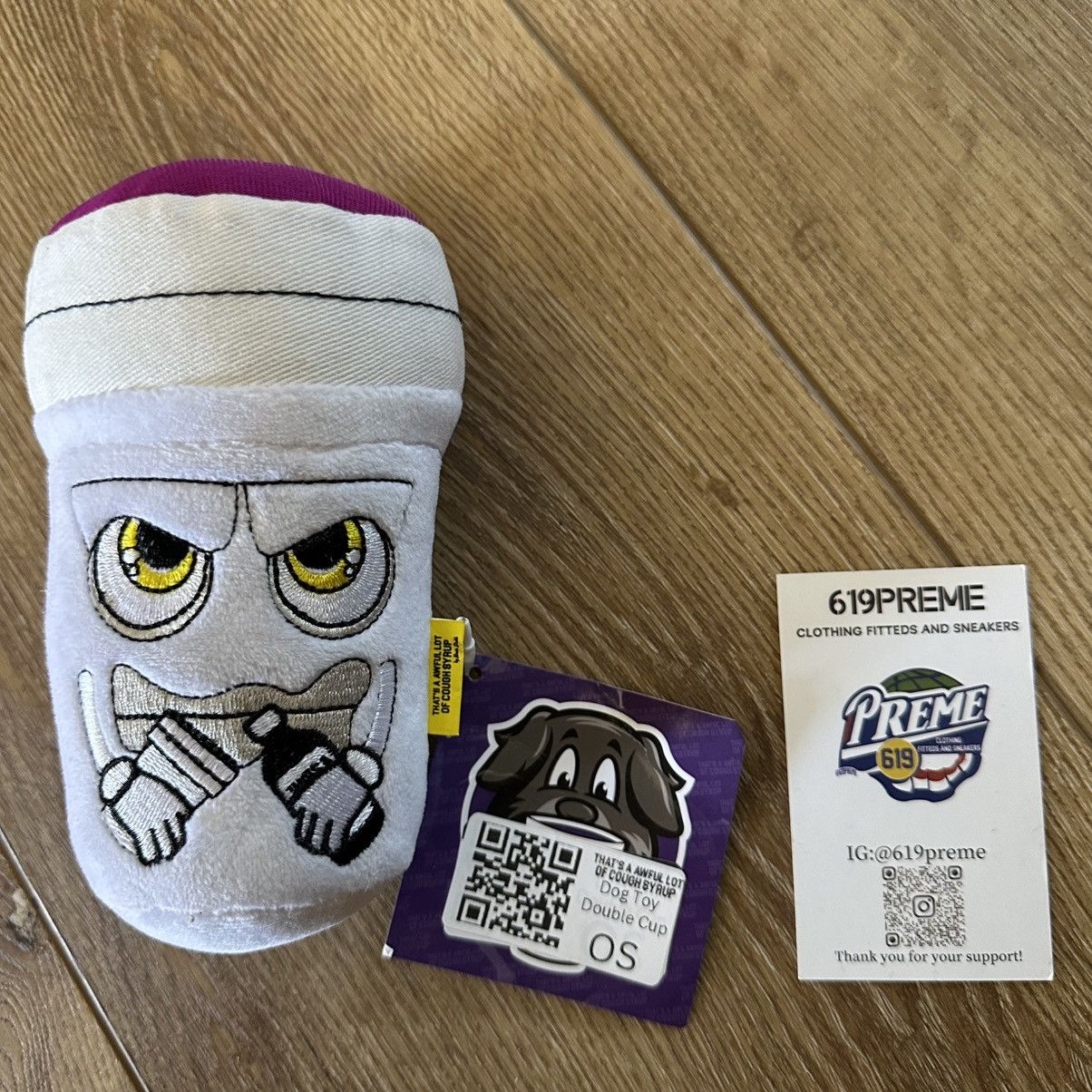 Awful Lot of Cough Syrup Thats awful lot of cough syrup (1 dog toy, and 1 harness) Size ONE SIZE - 3 Thumbnail