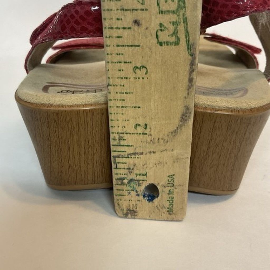 Dansko Dansko BalanceSnake Leather Platform Sandals Women 41/US9.5M Size US 11 / IT 41 - 3 Thumbnail