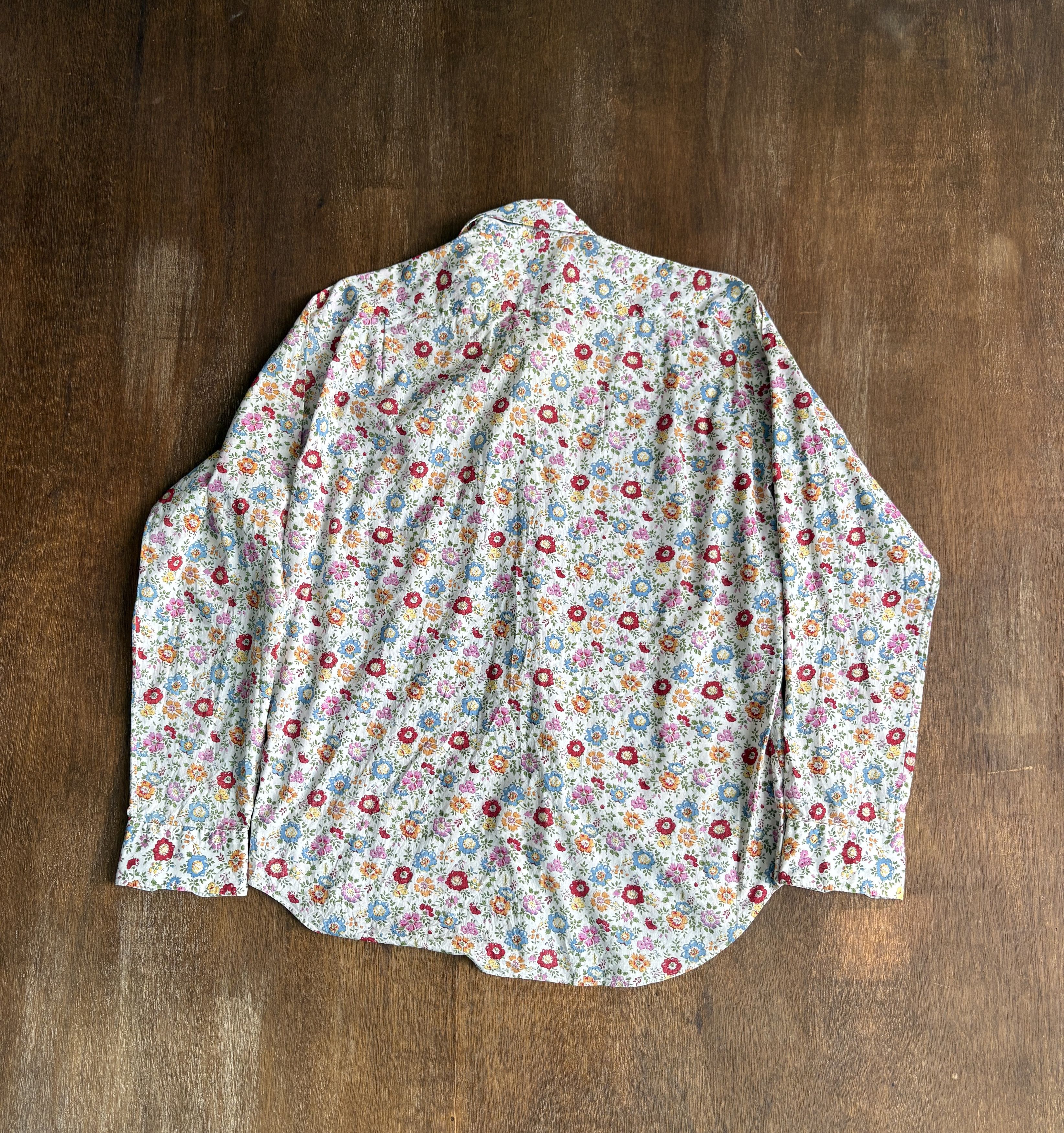 Comme des Garcons Junya Watanabe COMME des GARCONS 90s flower Shirt Size US XXS / EU 40 - 5 Thumbnail