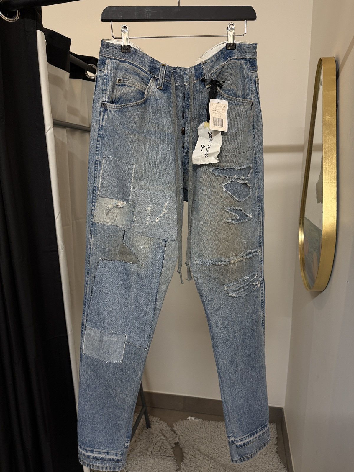 Greg Lauren Greg Lauren Denim Jeans Size US 30 / EU 46 - 1 Thumbnail