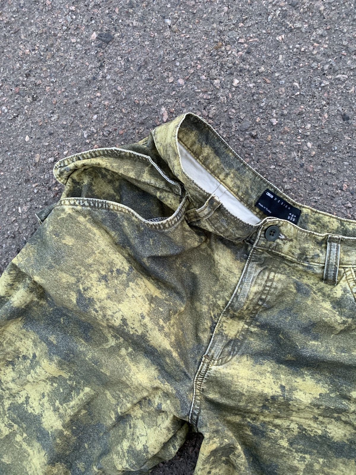 Vintage Avantgarde Camouflaged Military Cargo Pants Size US 30 / EU 46 - 7 Thumbnail