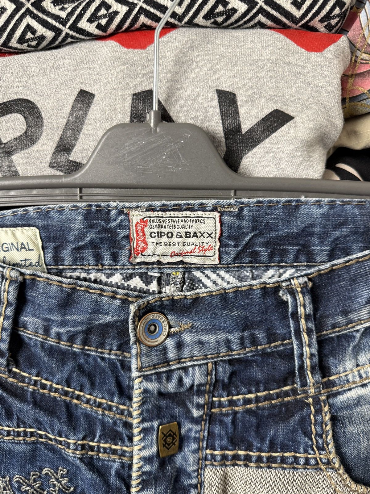 If Six Was Nine Vintage y2k Kapital style patchwork jeans avant garde Y2k Size US 32 / EU 48 - 18 Thumbnail