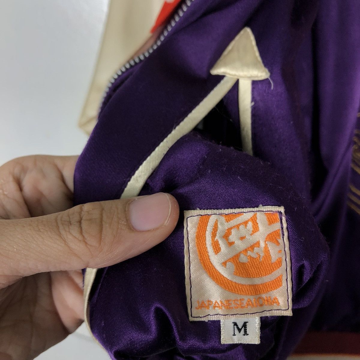 Japanese Brand 🔥90s Vintage Japaneseaioha Sukajan Souvenir Jacket Big Logo Size US M / EU 48-50 / 2 - 17 Thumbnail