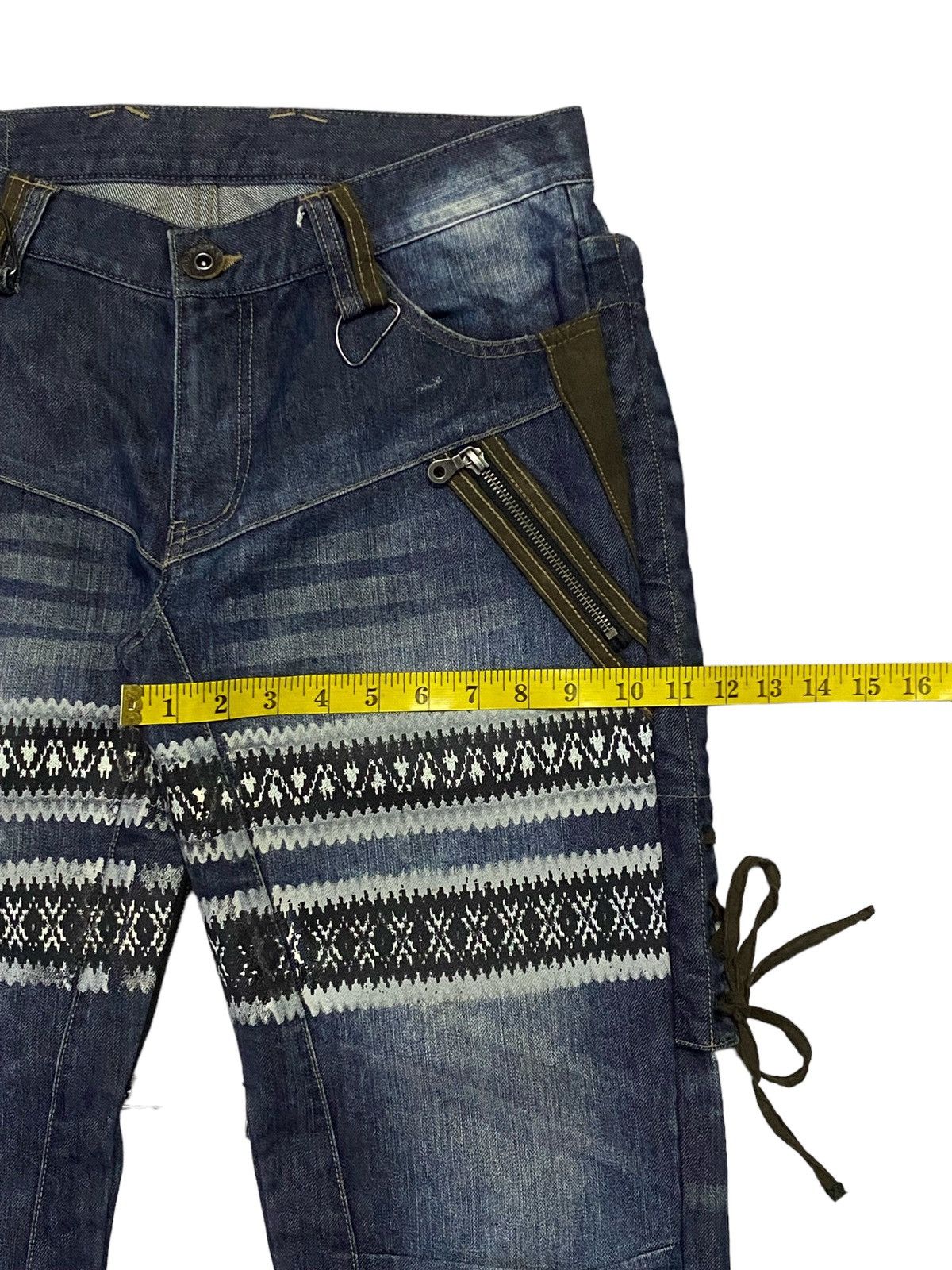 Japanese Brand × PPFM Hot‼️PPFM Double Thighs Can Be Turned Backwards Denim Size US 32 / EU 48 - 10 Thumbnail