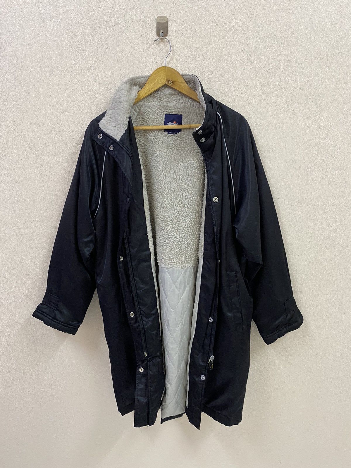 Ellesse Vtg Ellese Parka Jacket Size L / US 10 / IT 46 - 2 Thumbnail