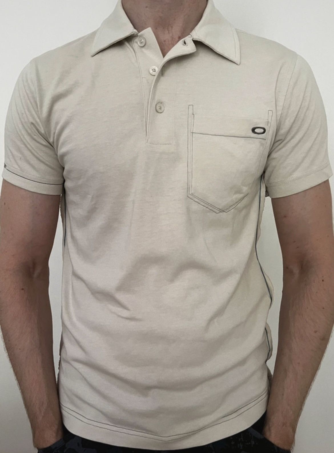 Oakley Oakley 2000s Deconstruct Vintage Polo Rare Size US M / EU 48-50 / 2 - 1 Thumbnail