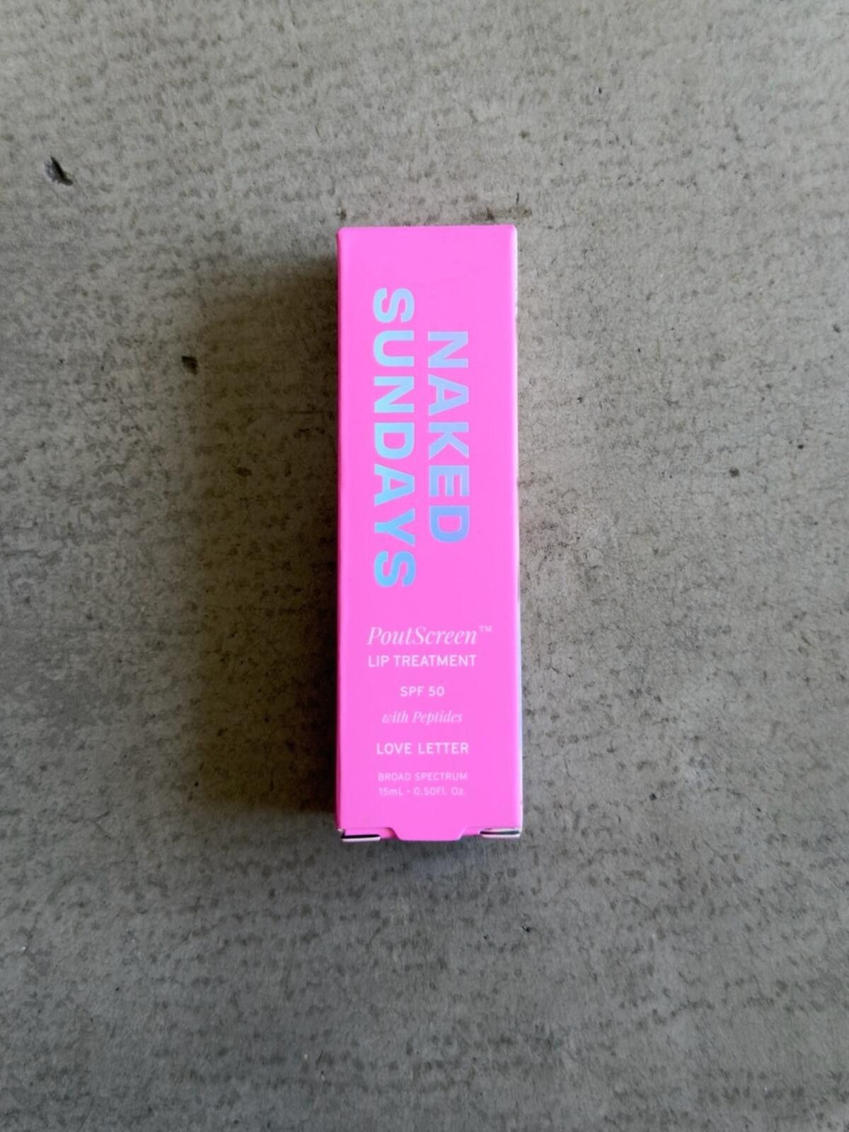Other Naked Sundays / PoutScreen SPF50 Lip Treatment / Love Letter Size ONE SIZE - 10 Thumbnail