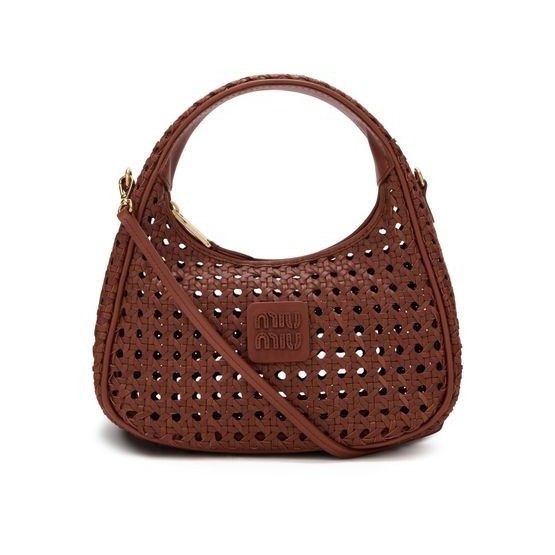 Miu Miu MIU MIU Wander Brown Hobo Bag New & Authentic Size ONE SIZE - 1 Thumbnail