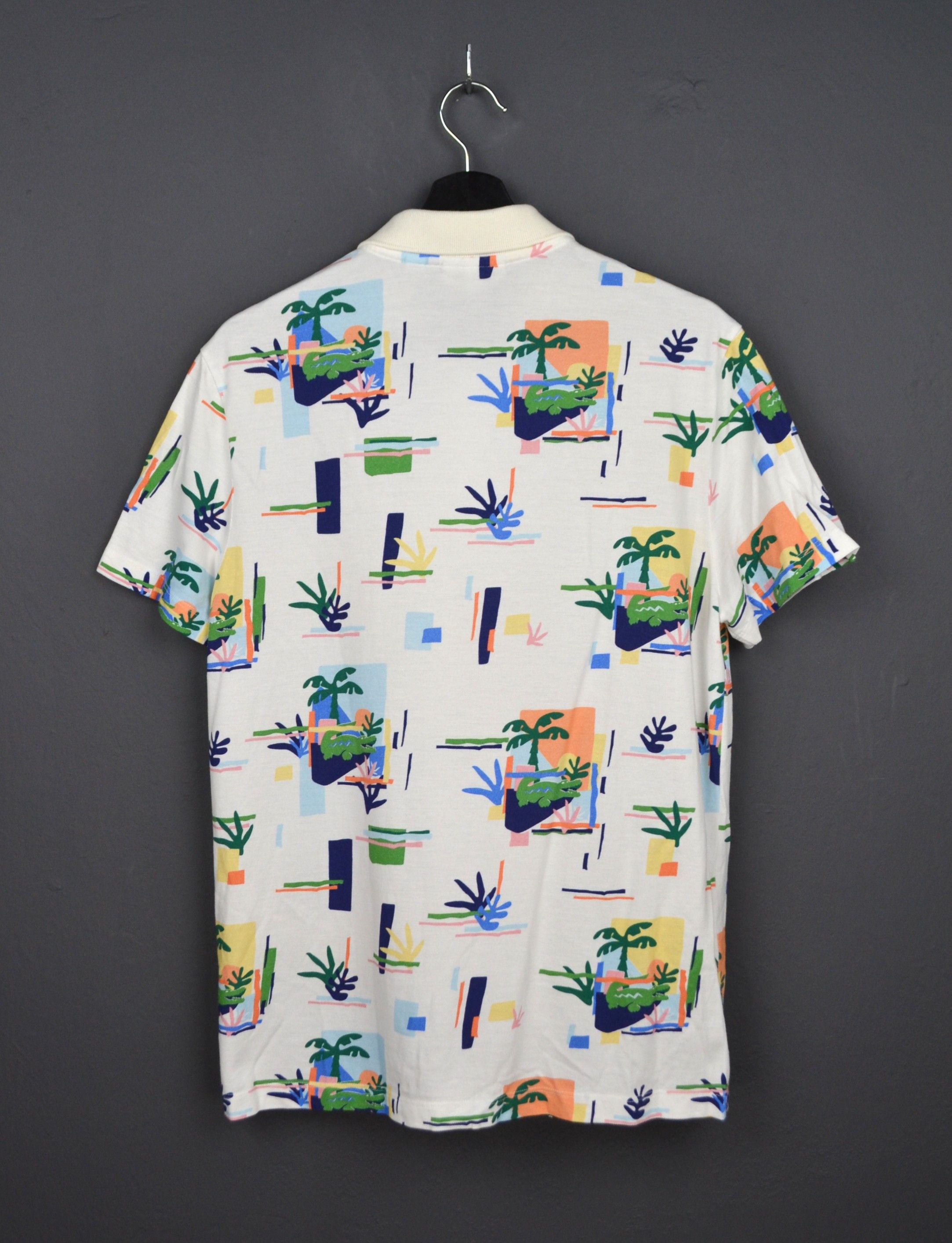 Lacoste Regular Fit 5 L Print Cotton Piqué Polo Shirt