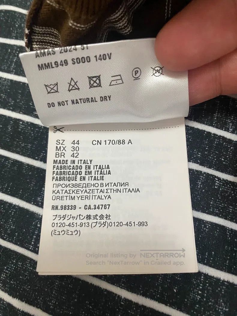 Miu Miu Miu Miu 44 Short sleeve polo Size US S / EU 44-46 / 1 - 4 Thumbnail