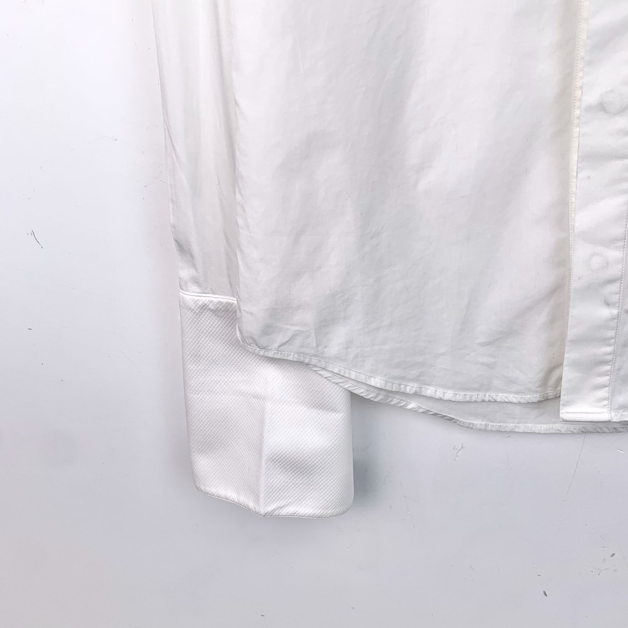 Alexander McQueen Alexander McQueen White Button-Down Long Sleeve Shirt (No Si Size ONE SIZE - 6 Thumbnail