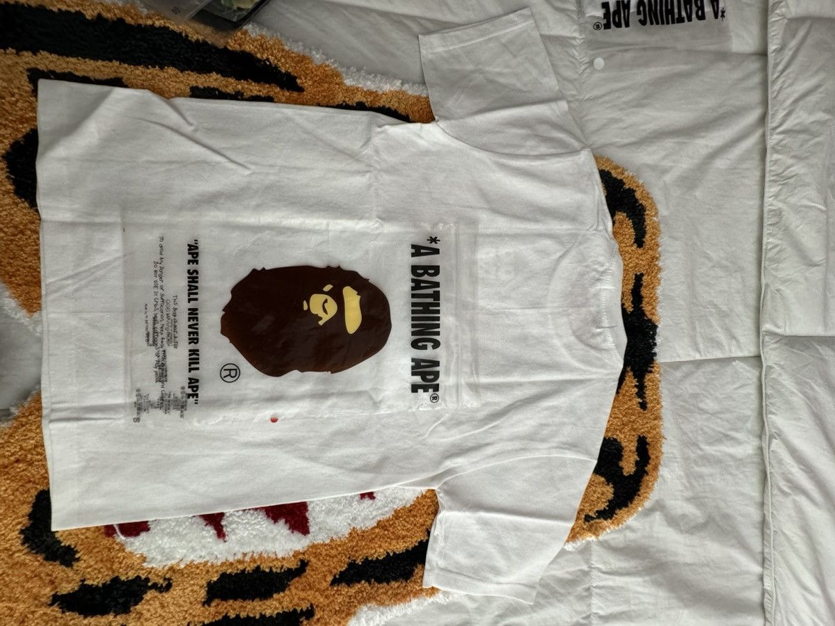 Bape Bape OVO Milo Tee White Small Brand New Size US S / EU 44-46 / 1 - 4 Thumbnail