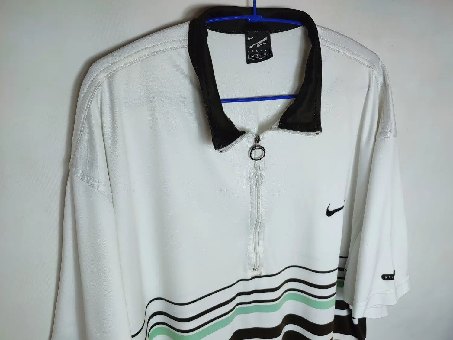 Nike Vintage Nike Aggasi Court Jersey Size US XXL / EU 58 / 5 - 2 Thumbnail