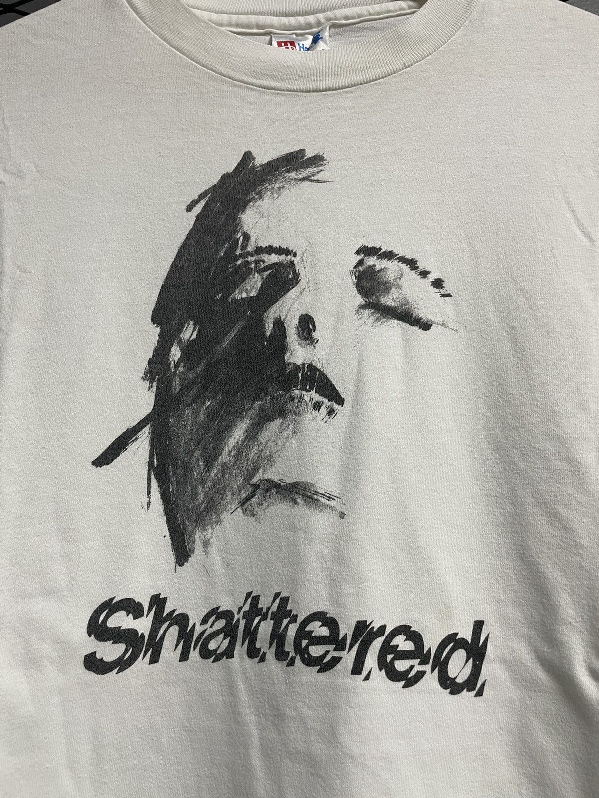 Vintage Vintage 90s Art Shattered T-Shirt. Size US XL / EU 56 / 4 - 3 Thumbnail