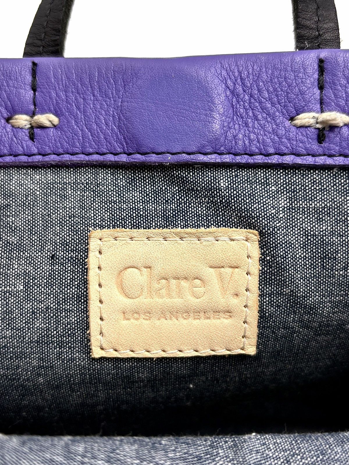 Other Clare V. Colorblock Leather Tote Size ONE SIZE - 12 Thumbnail
