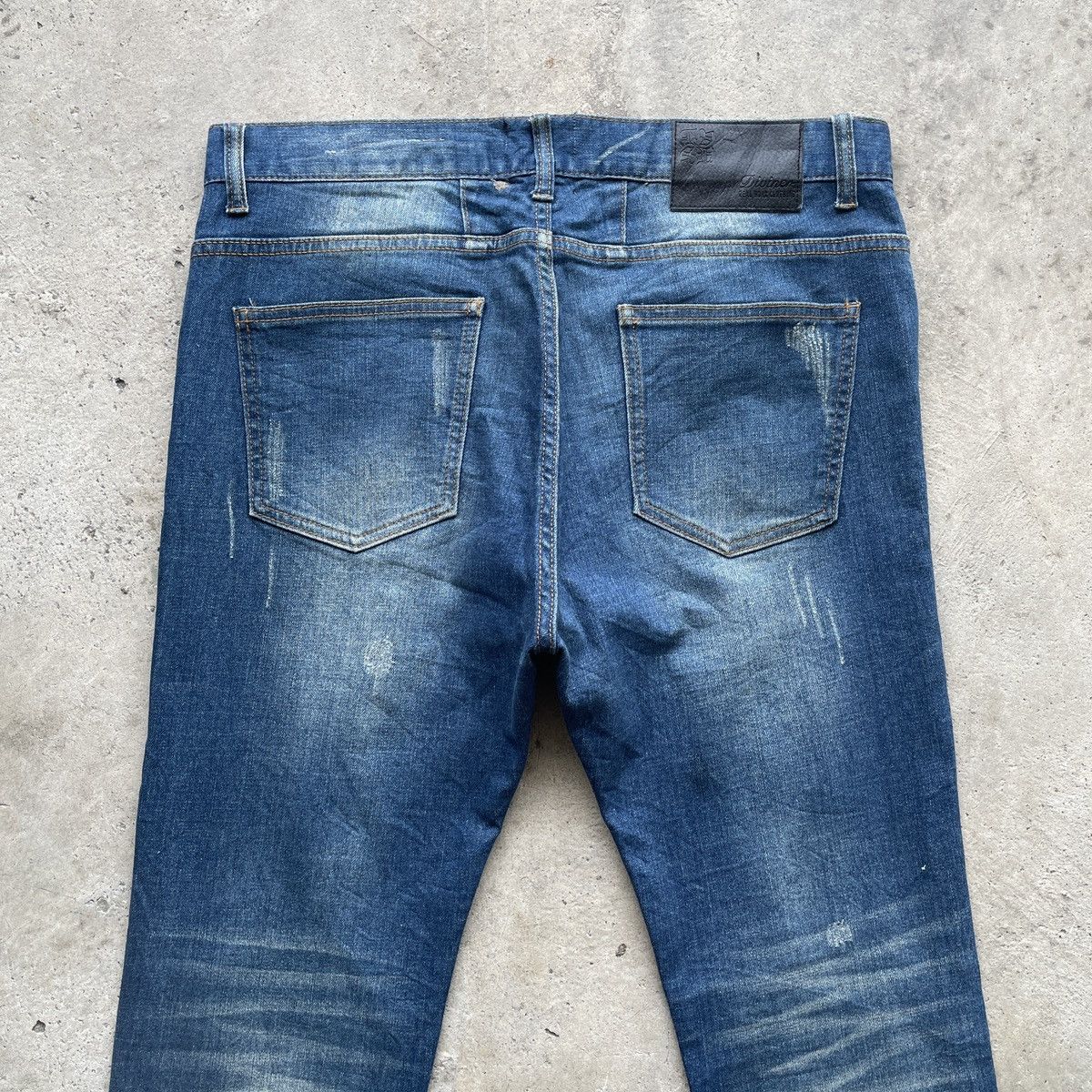 Japanese Brand Vintage Diviner Reckless Life Distressed Jeans Ripped Pants Size US 34 / EU 50 - 10 Thumbnail