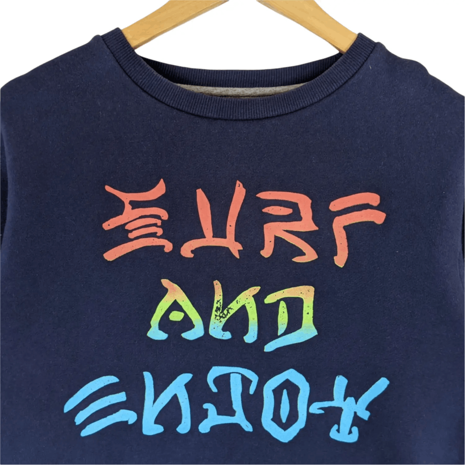 Hurley HURLEY Surf And Enjoy Spell Out Jumper Sweatshirt Size US S / EU 44-46 / 1 - 4 Thumbnail