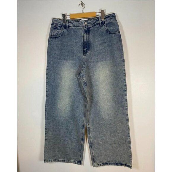 Other Uptus Studios Toronto Medium Blue Wide-Leg Jeans Size 36 Size 36" / US 14 / IT 50 - 2 Thumbnail