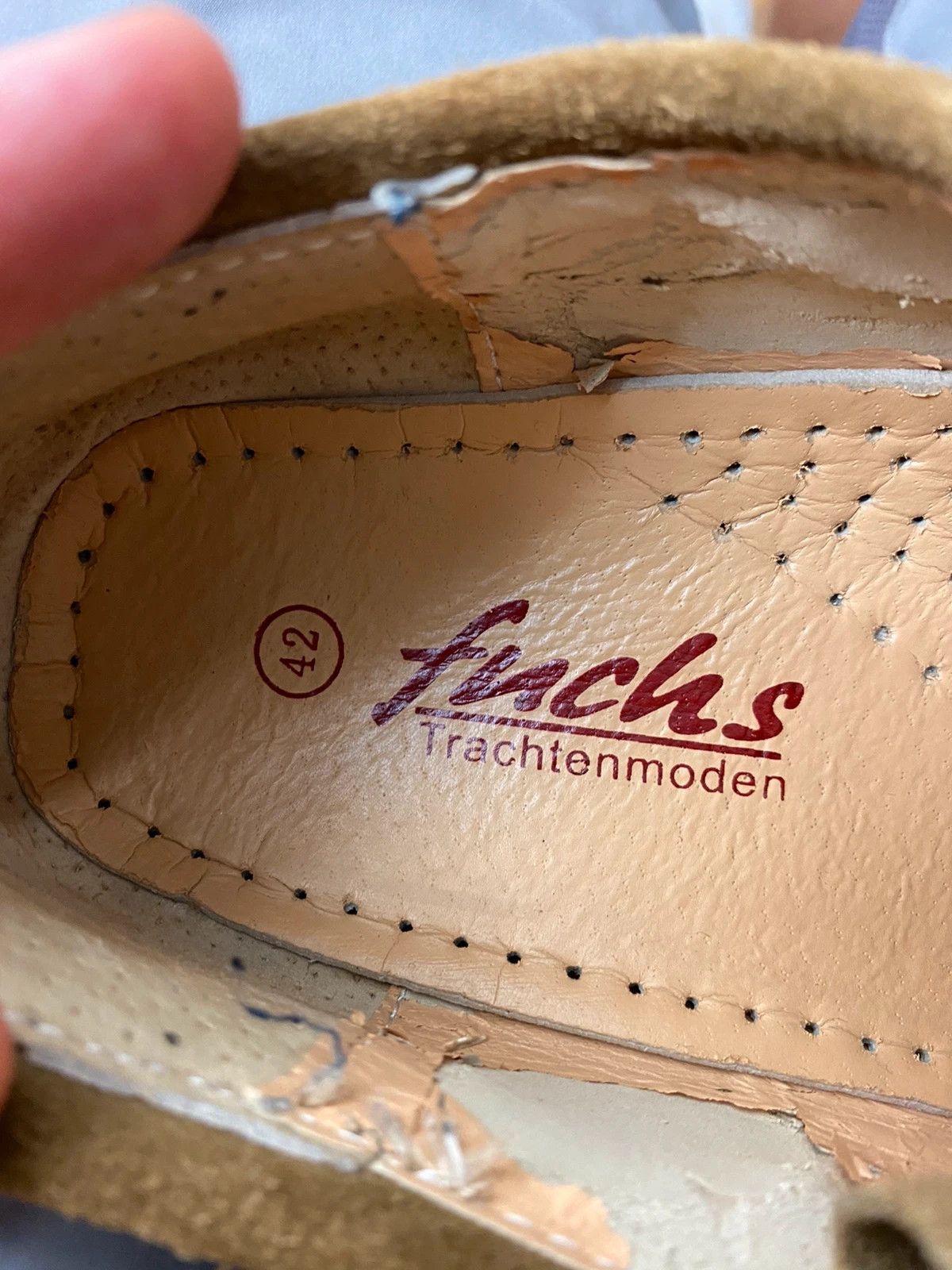 Japanese Brand × Simple Shoes suede leather shoes boots fuchs vintage retro old money Size US 9 / EU 42 - 10 Thumbnail