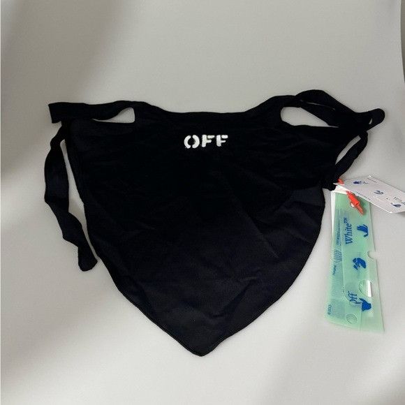 Off-White Off-White Off Bandana Mask Black Size ONE SIZE - 2 Thumbnail