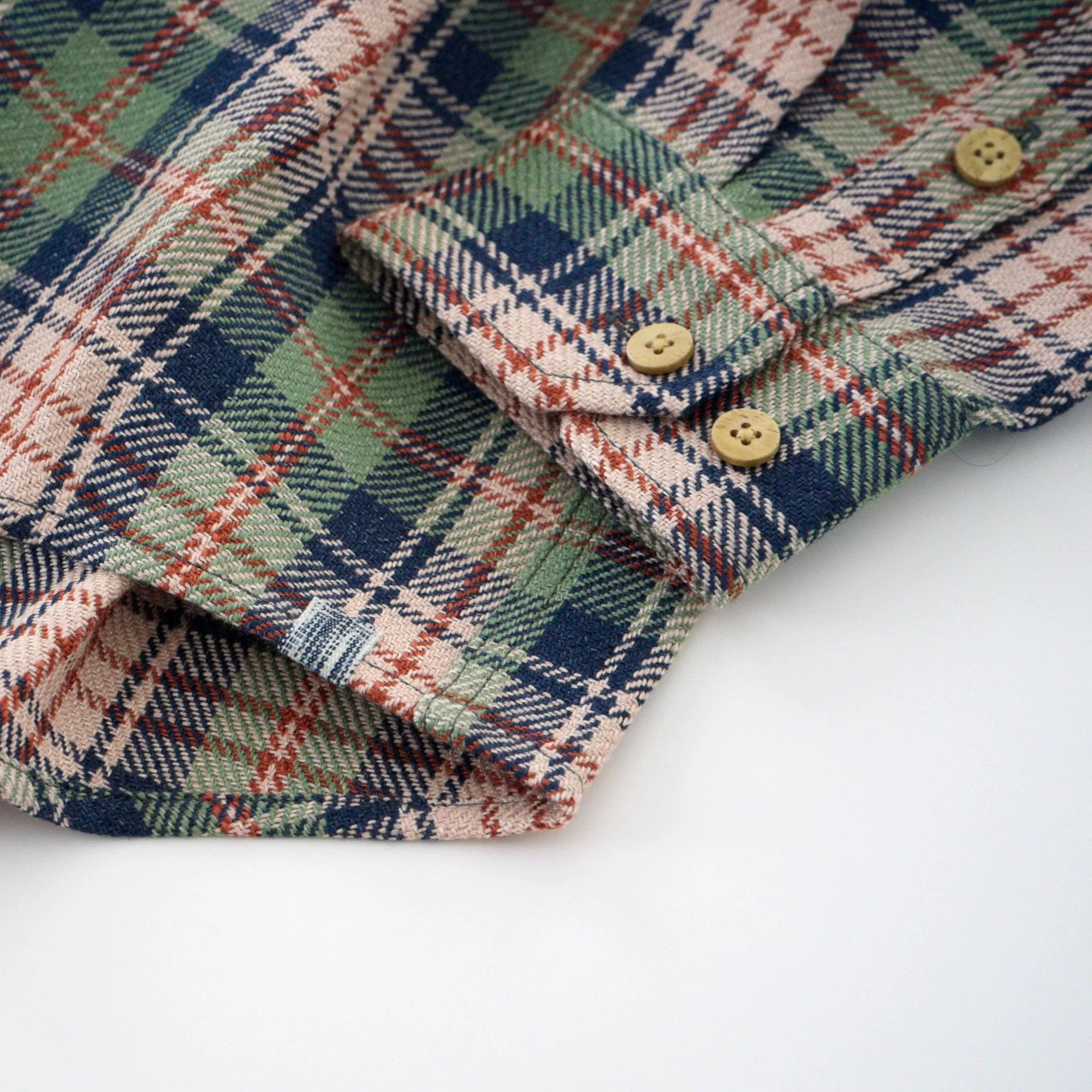 Visvim visvim lumber check long sleeve shirt Size US M / EU 48-50 / 2 - 1 Thumbnail