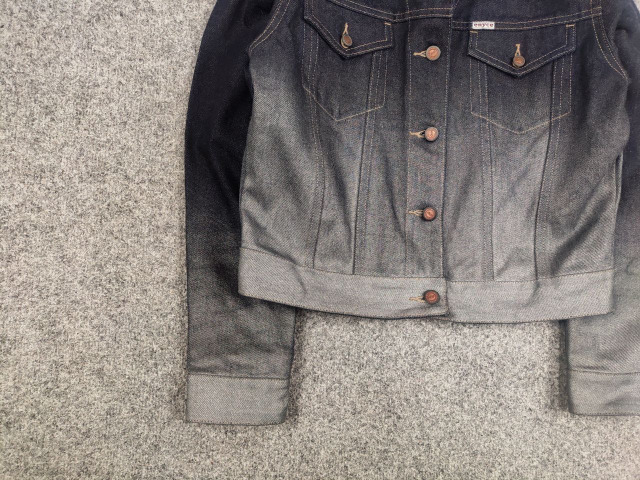 Enyce Vintage Enyce hysteric glamour Style Gradient Denim jacket Size M / US 6-8 / IT 42-44 - 6 Thumbnail