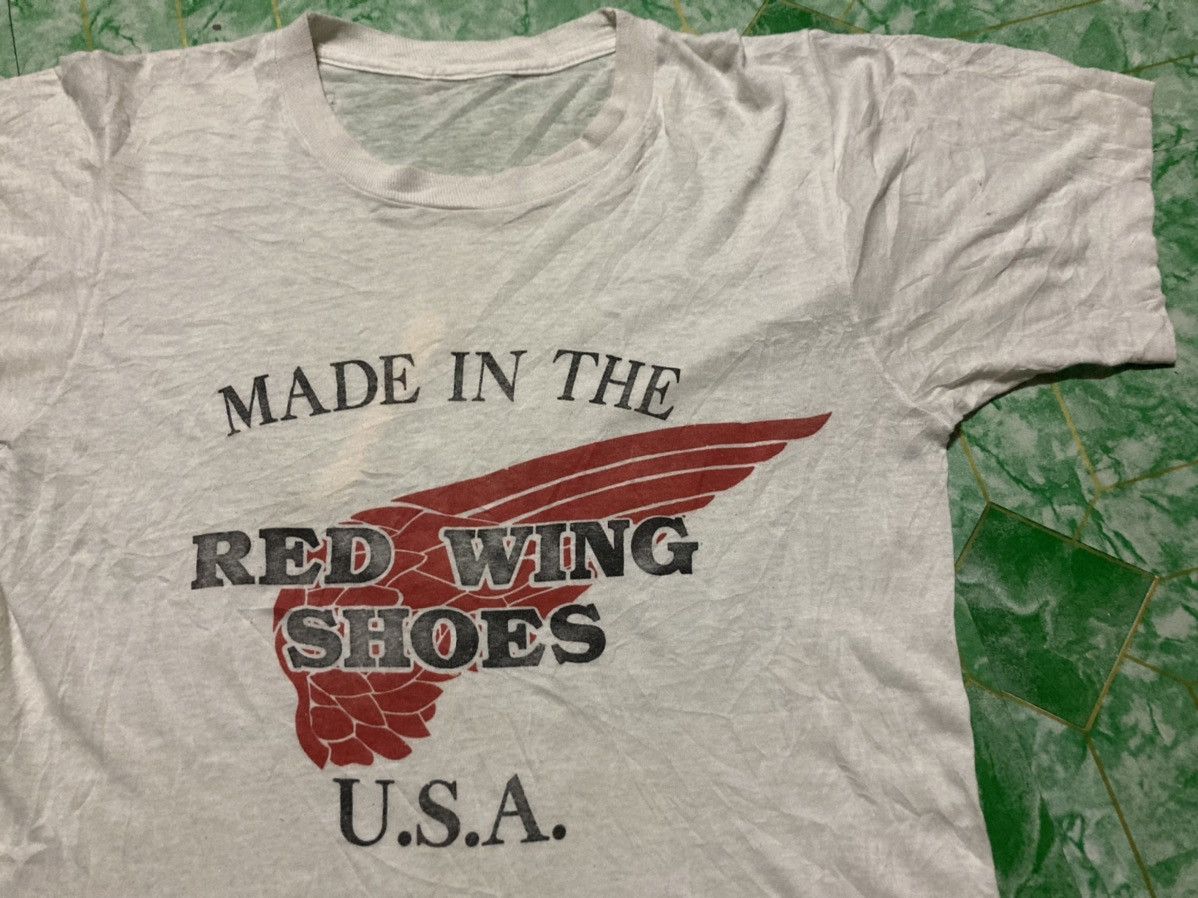 Red Wing × Vintage Vintage T-shirt Red Wing 70s Size US M / EU 48-50 / 2 - 2 Thumbnail