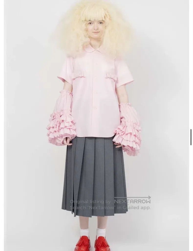 Comme des Garcons Comme Des Garcons Three-dimensional laminated ruffled slee Size ONE SIZE - 2 Thumbnail