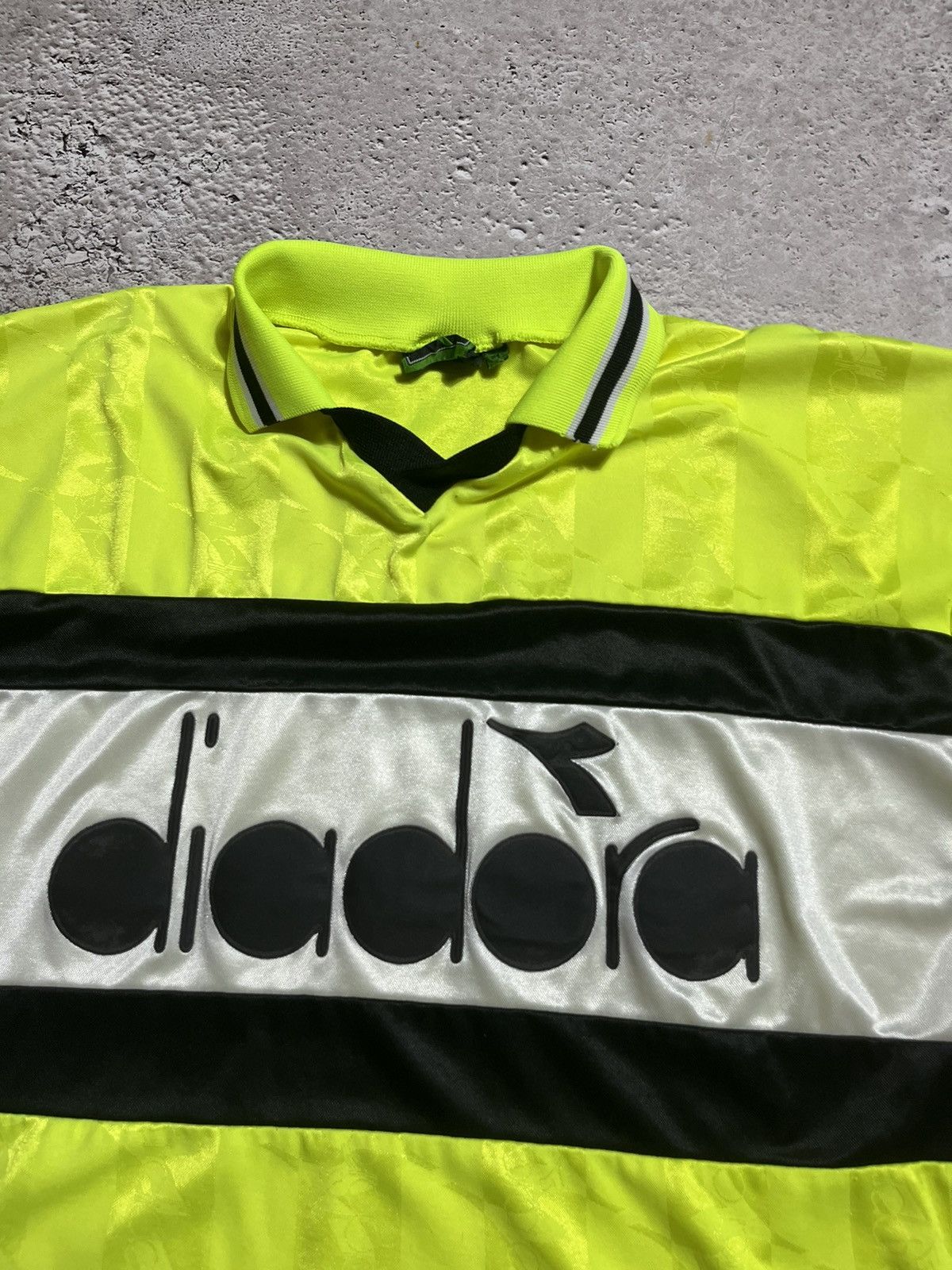 Diadora × Vintage DIADORA 90s BIG LOGO SHIRT JERSEY VINTAGE FOOTBALL SOCCER Size US M / EU 48-50 / 2 - 5 Thumbnail
