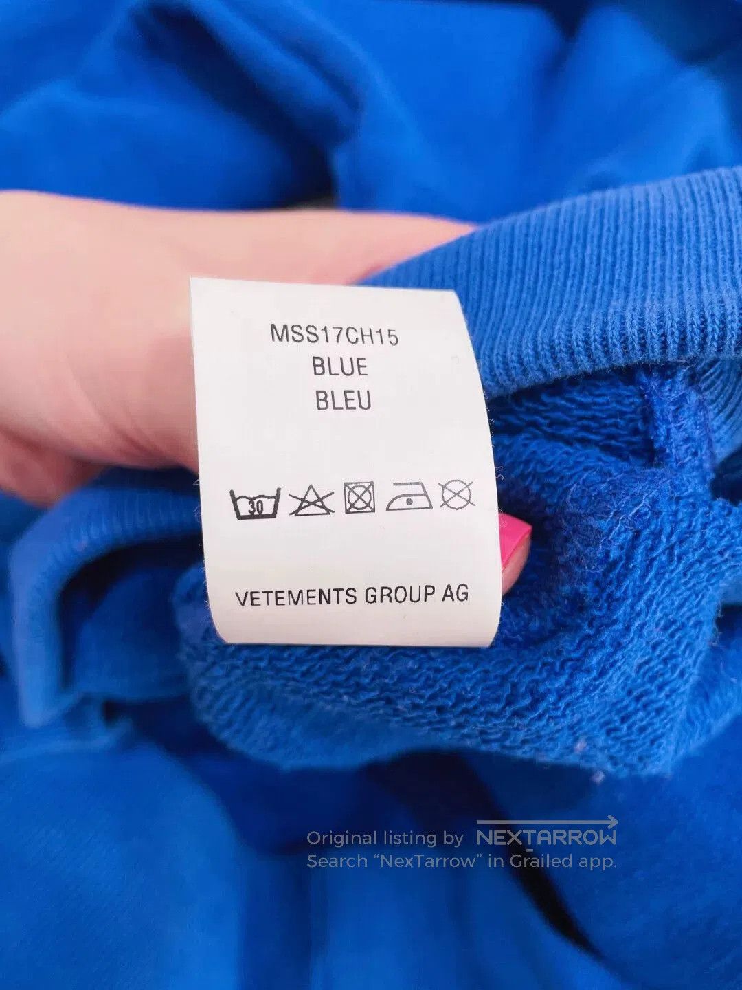 Vetements Vetements Champion Collaboration Sweatshirt. Size US S / EU 44-46 / 1 - 8 Thumbnail