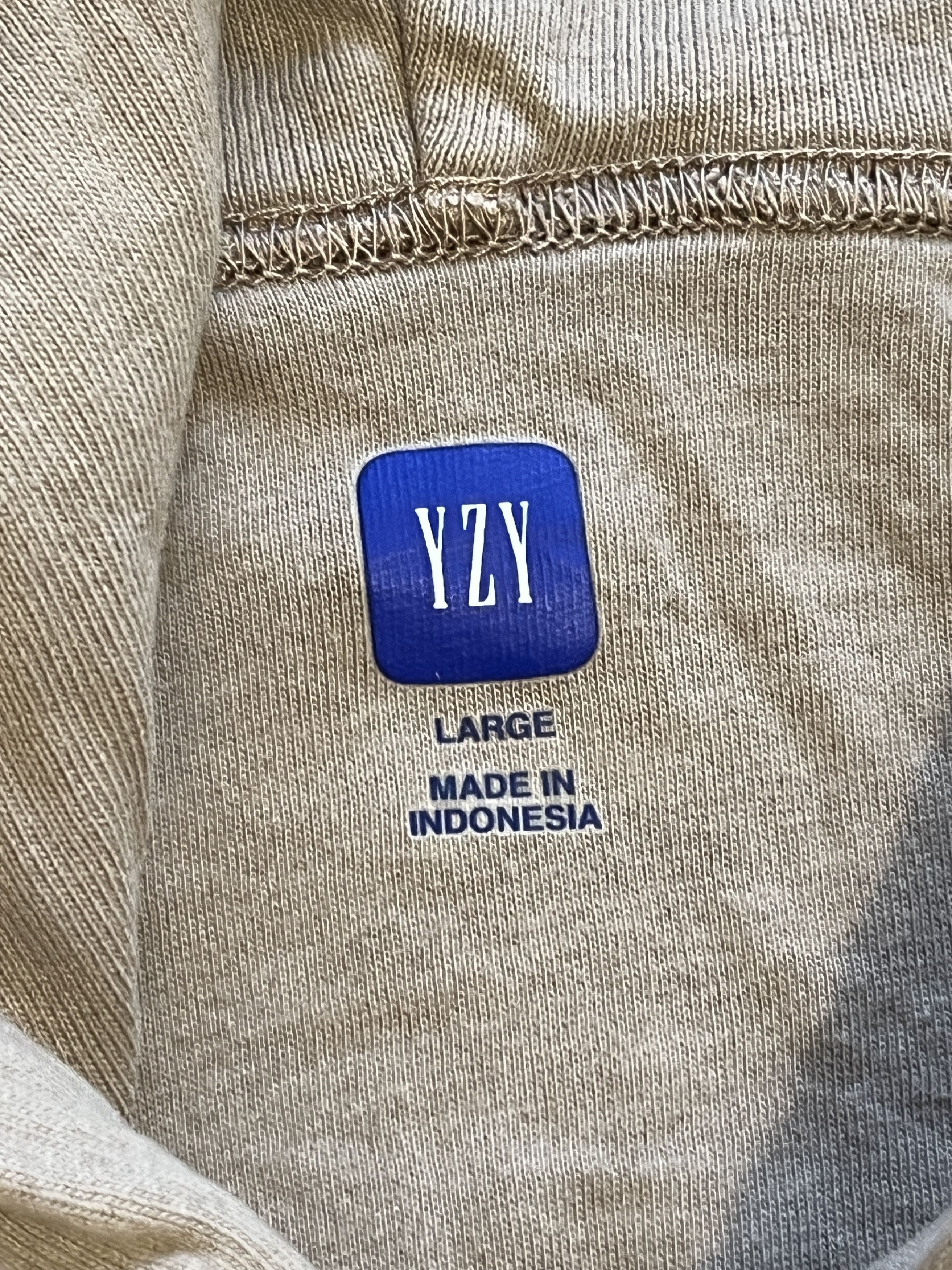 Balenciaga × Gap × Yeezy Beige Padded Hoodie Size US L / EU 52-54 / 3 - 3 Thumbnail