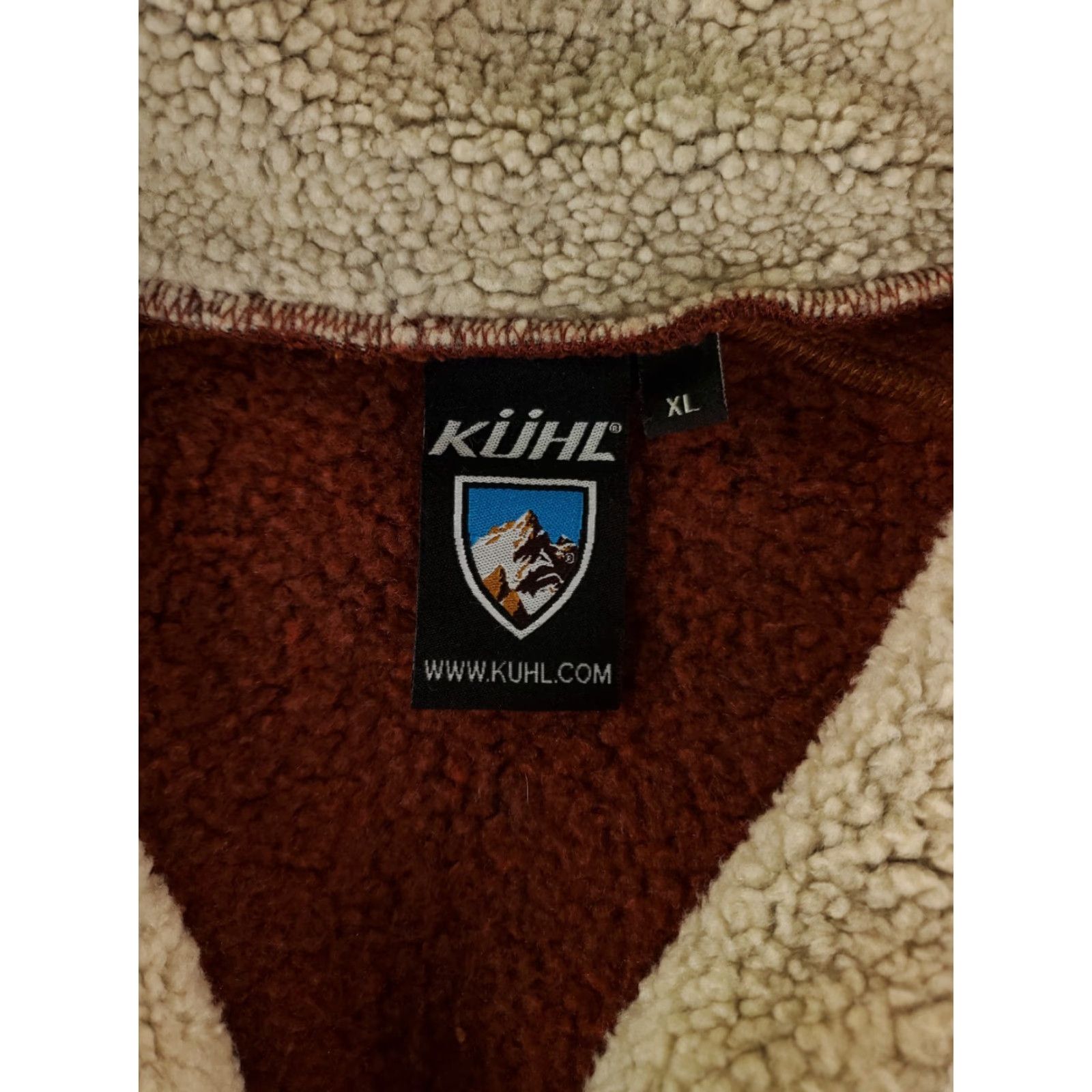 Rusty Kuhl Alfpaca Fleece 1/4 Zip Pullover Rust Red Mens XL Sweatshirt Pullover Red XL Mens Kuhl Alfpaca Fleece 1/4 Zip Pullover Rust Red Size US XL / EU 56 / 4 - 2 Thumbnail