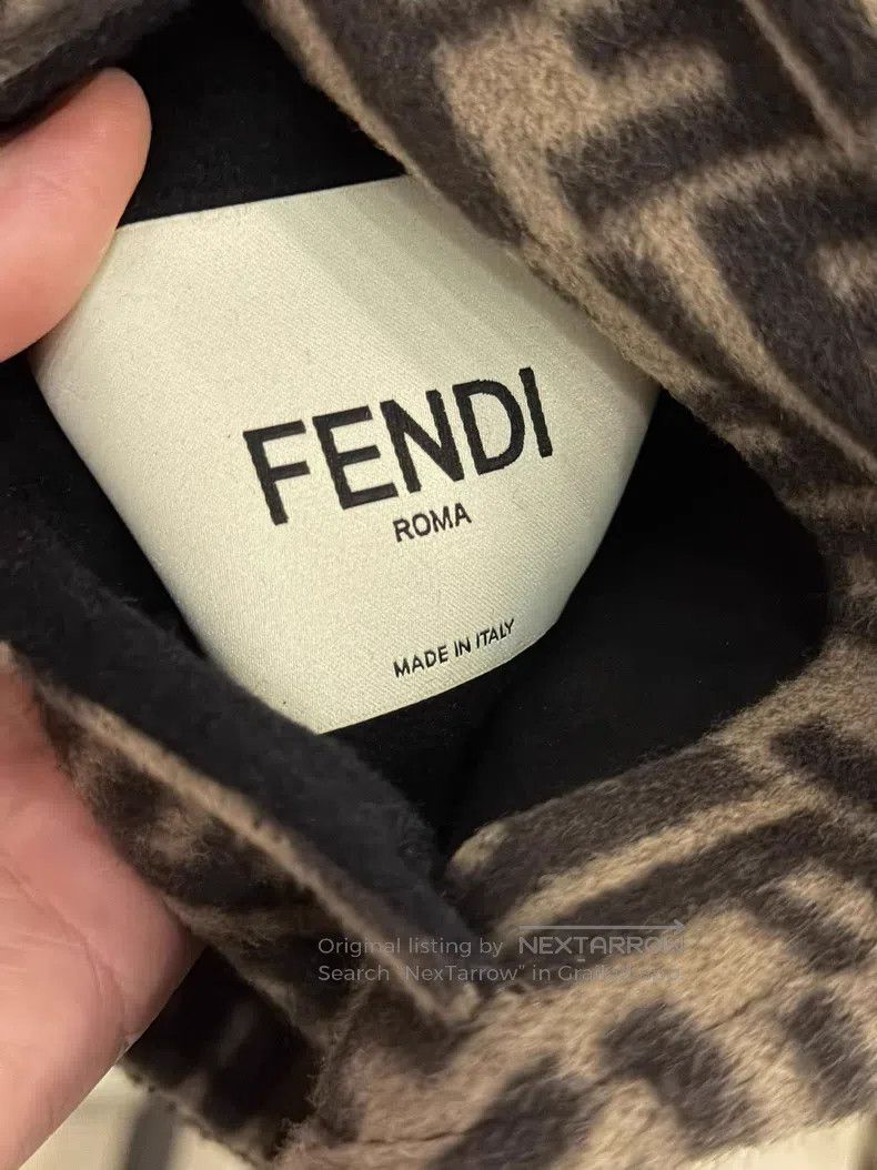 Fendi Fendi Two-way Wearable Monogrammed Leather Black Jacket Size XS / US 0-2 / IT 36-38 - 3 Thumbnail