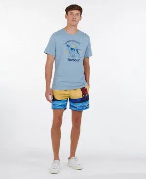 Barbour o1y1224 Logo Short in Multicolor Size US 30 / EU 46 - 3 Thumbnail