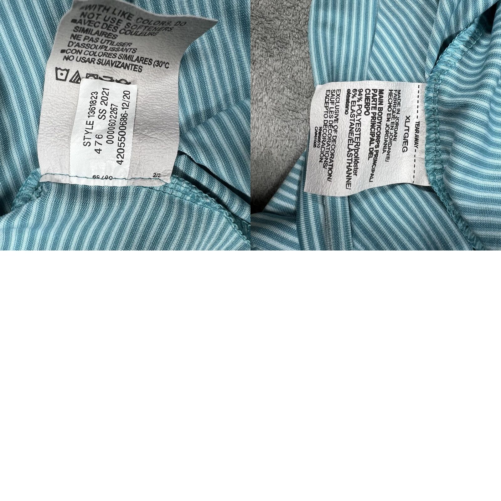 Under Armour Under Armour Polo Shirt Men XL Athletic Golf Blue Stripe Iso-Chill Short Sleeve Size US XL / EU 56 / 4 - 9 Thumbnail