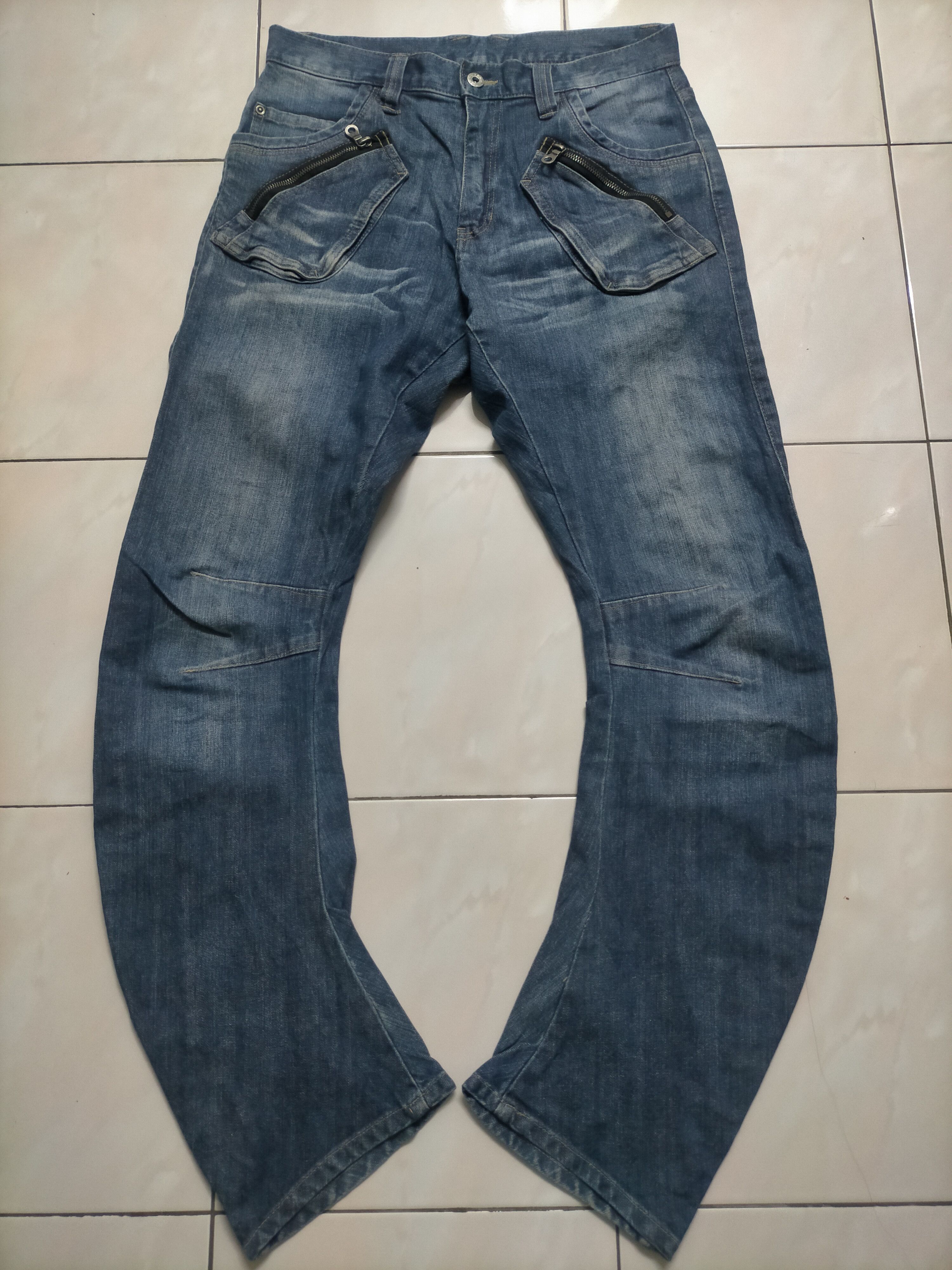 PPFM 🔥 PPFM Washed Curve Jeans Size US 30 / EU 46 - 1 Thumbnail