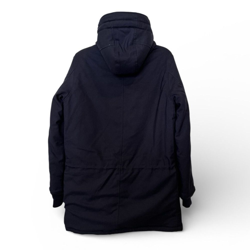 The Kooples The Kooples Mixed Fabric Parka Jacket Navy Men’s Small NWT Size US S / EU 44-46 / 1 - 3 Thumbnail