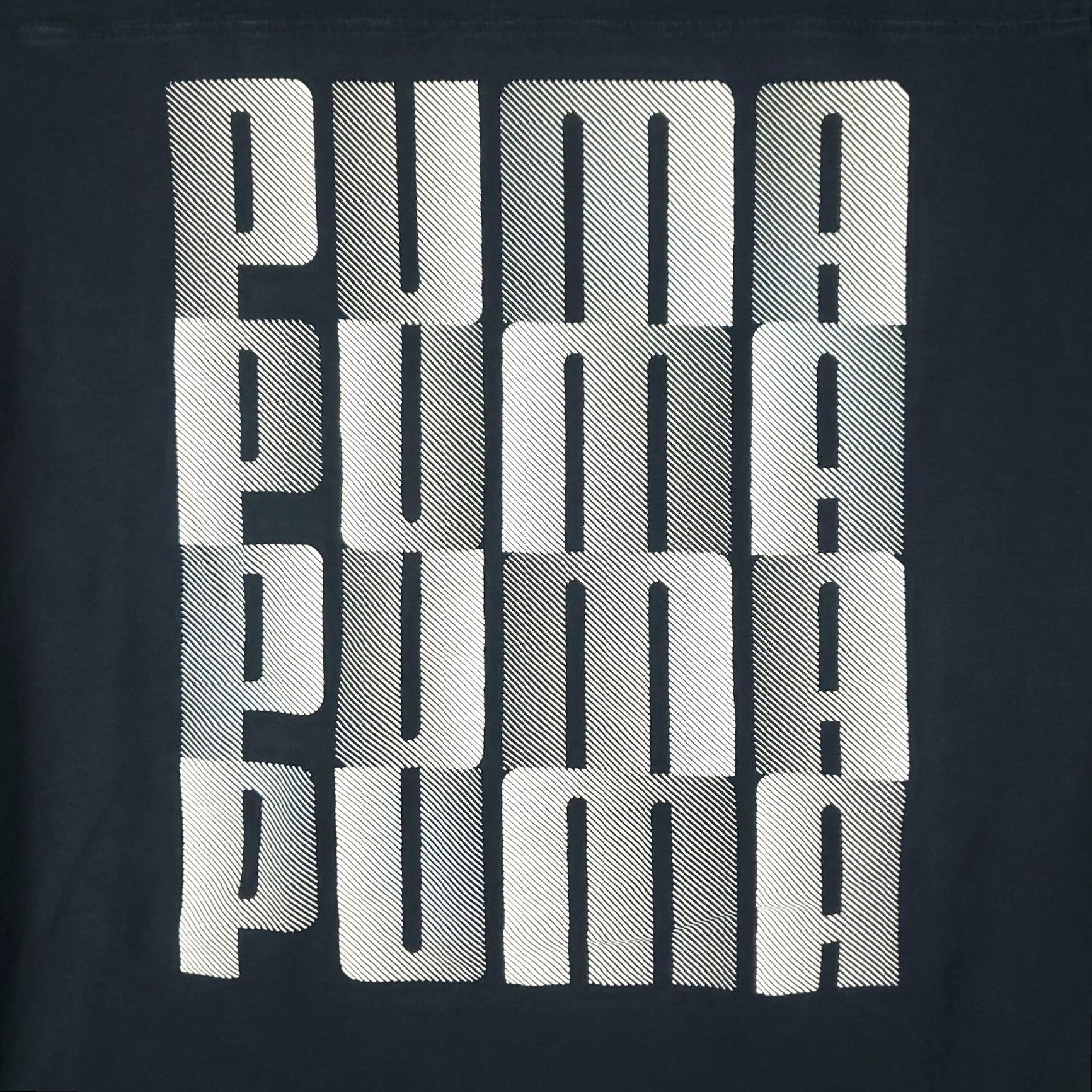 Puma Puma T Shirt Mens Size Large Black V Neck Logo Casual Short Sleeve Adult Size US L / EU 52-54 / 3 - 3 Thumbnail