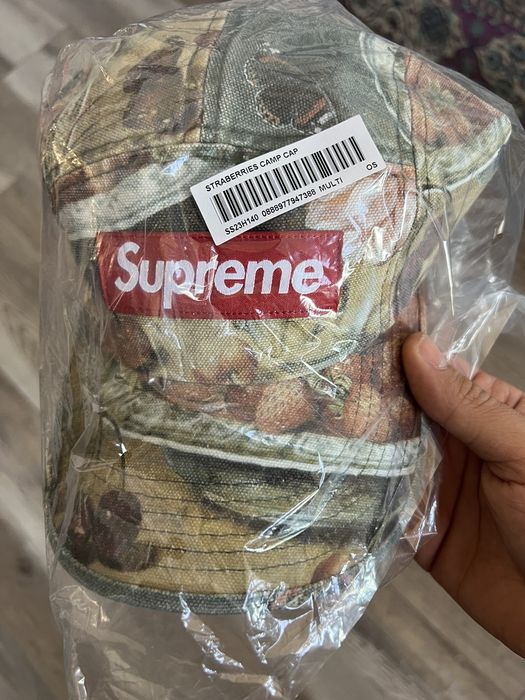 Supreme Supreme Strawberries Camp Cap | Grailed