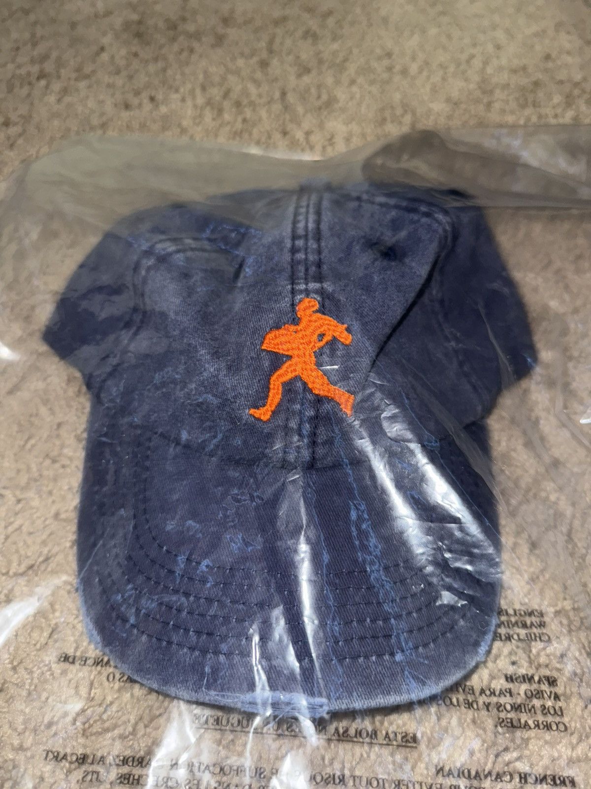 Nahmias Nahmias x Marty Supreme Navy Blue Baseball Cap Size ONE SIZE - 3 Thumbnail