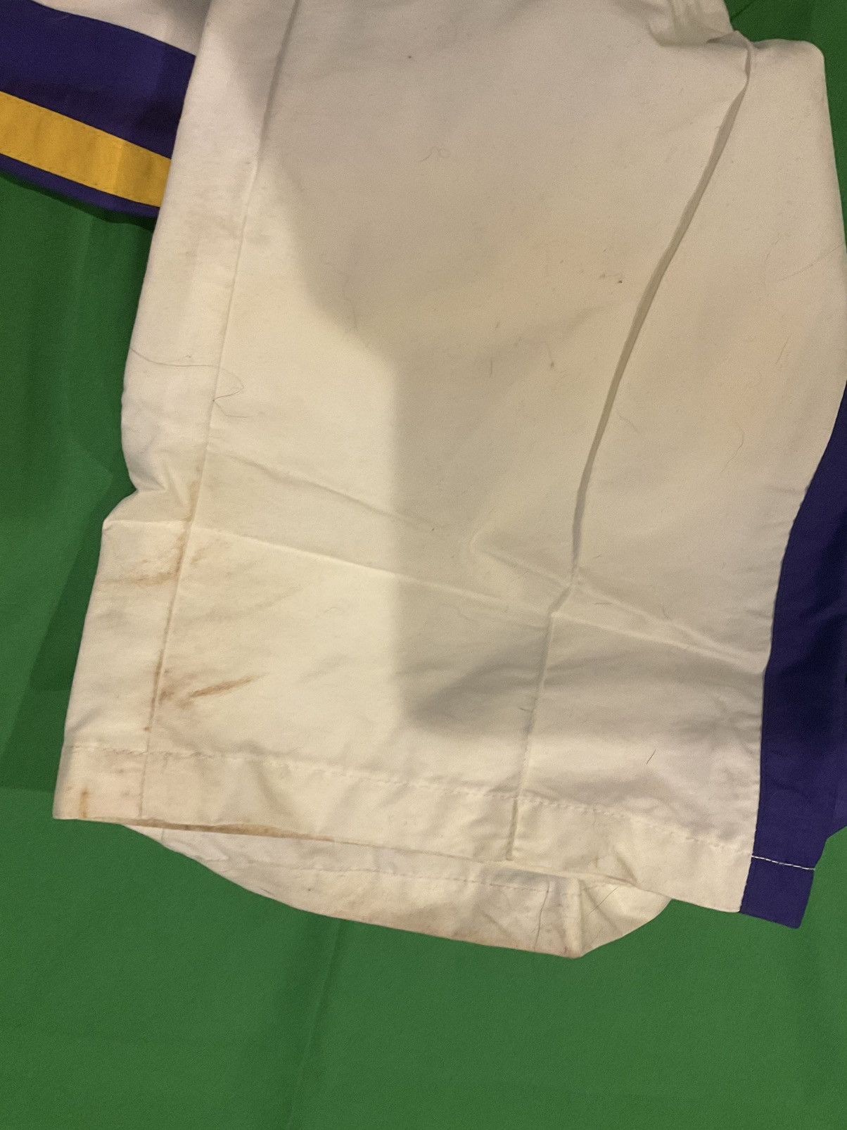 NBA × Vintage Vintage Lakers Authentic white and purple track pants Size US 34 / EU 50 - 3 Thumbnail
