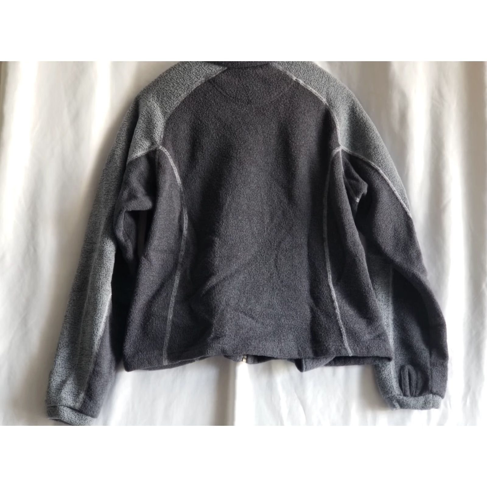 Vintage Kuhl Alfpaca Fleece Full Zip Sweater Jacket Women Large Blue grey Full Zip Size L / US 10 / IT 46 - 5 Thumbnail