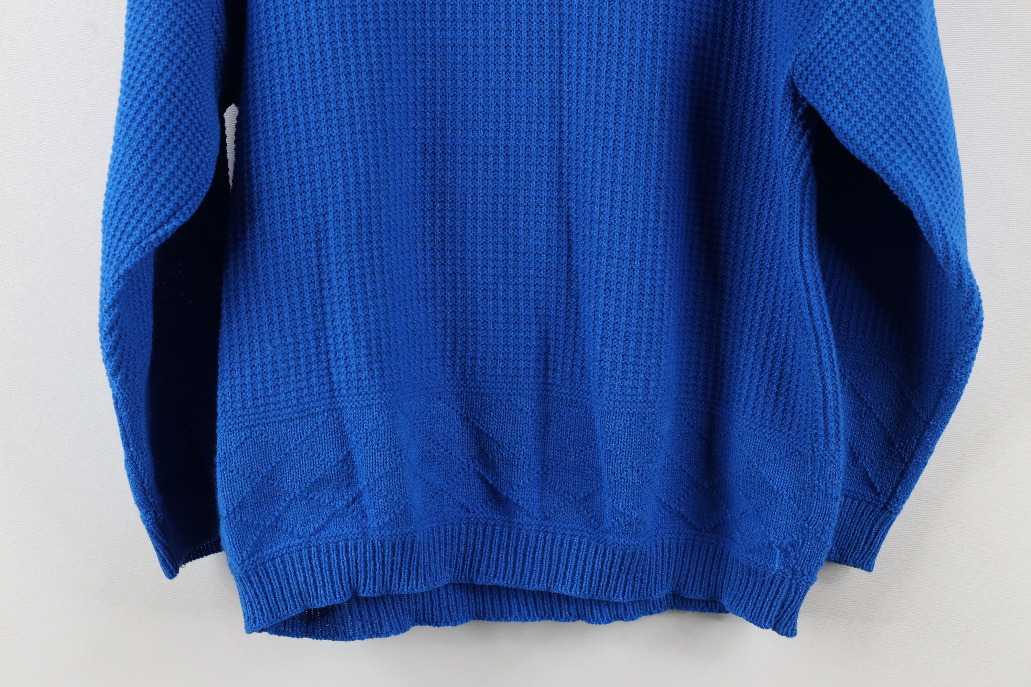 Vintage Vintage 90s Streetwear Thermal Waffle Knit Sweater USA Size M / US 6-8 / IT 42-44 - 12 Thumbnail